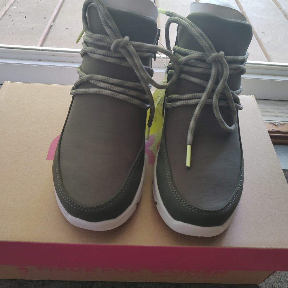 Ryka Charisma Alpine Green Water Repellent Ankle Boots J5739F1300 Womens 5M NEW - Picture 5 of 5